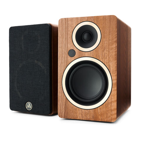 Argon Audio FENRIS A4 – compacte, actieve luidspreker Notenhout
