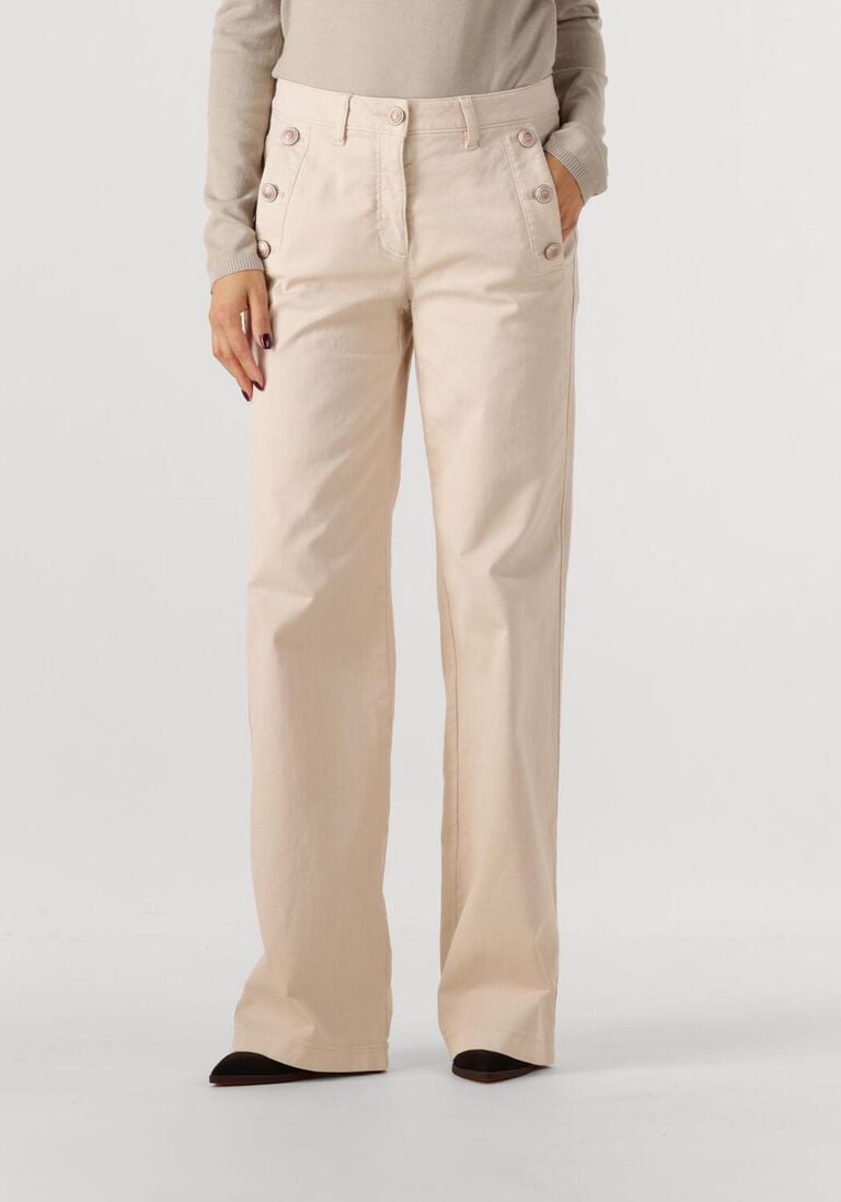 beige luisa cerano wide jeans 628811/3675