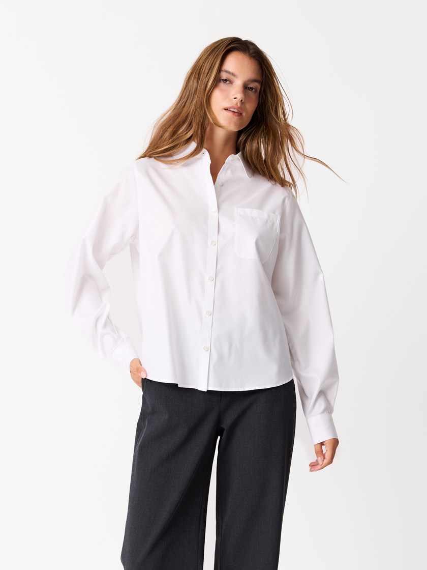 Esme skjorte Bright White