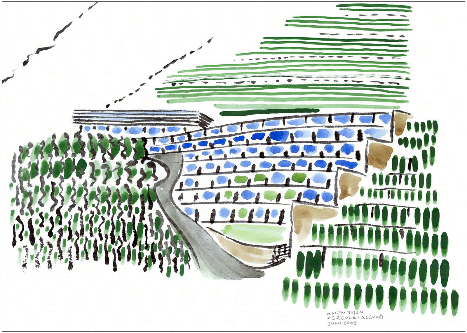 Pergola Algund by Matteo Thun - Limited Edition. Edition of: 100. Signed.