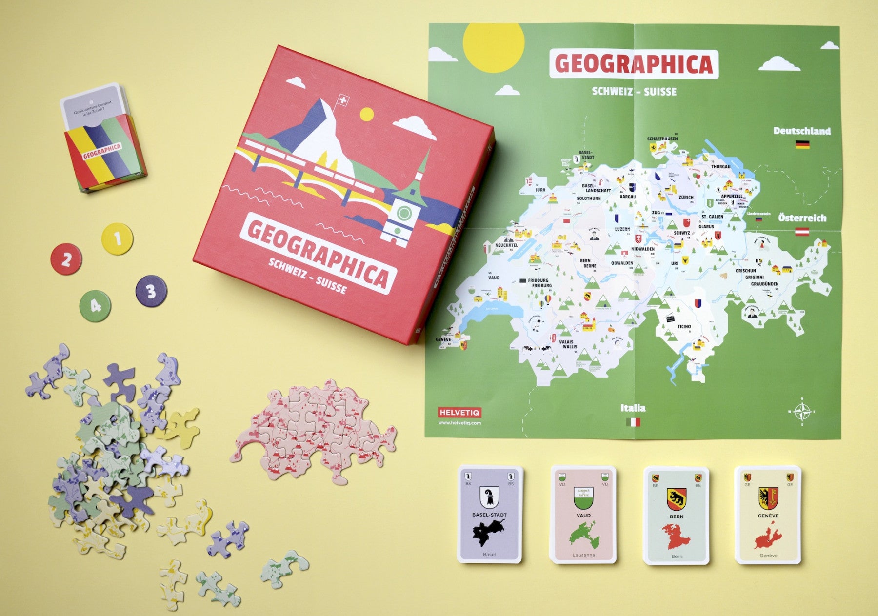 Spiel Geographica Schweiz