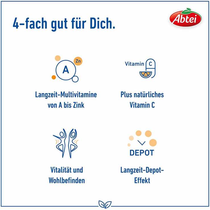 Abtei A-Z Komplett Tabletten, 40 St