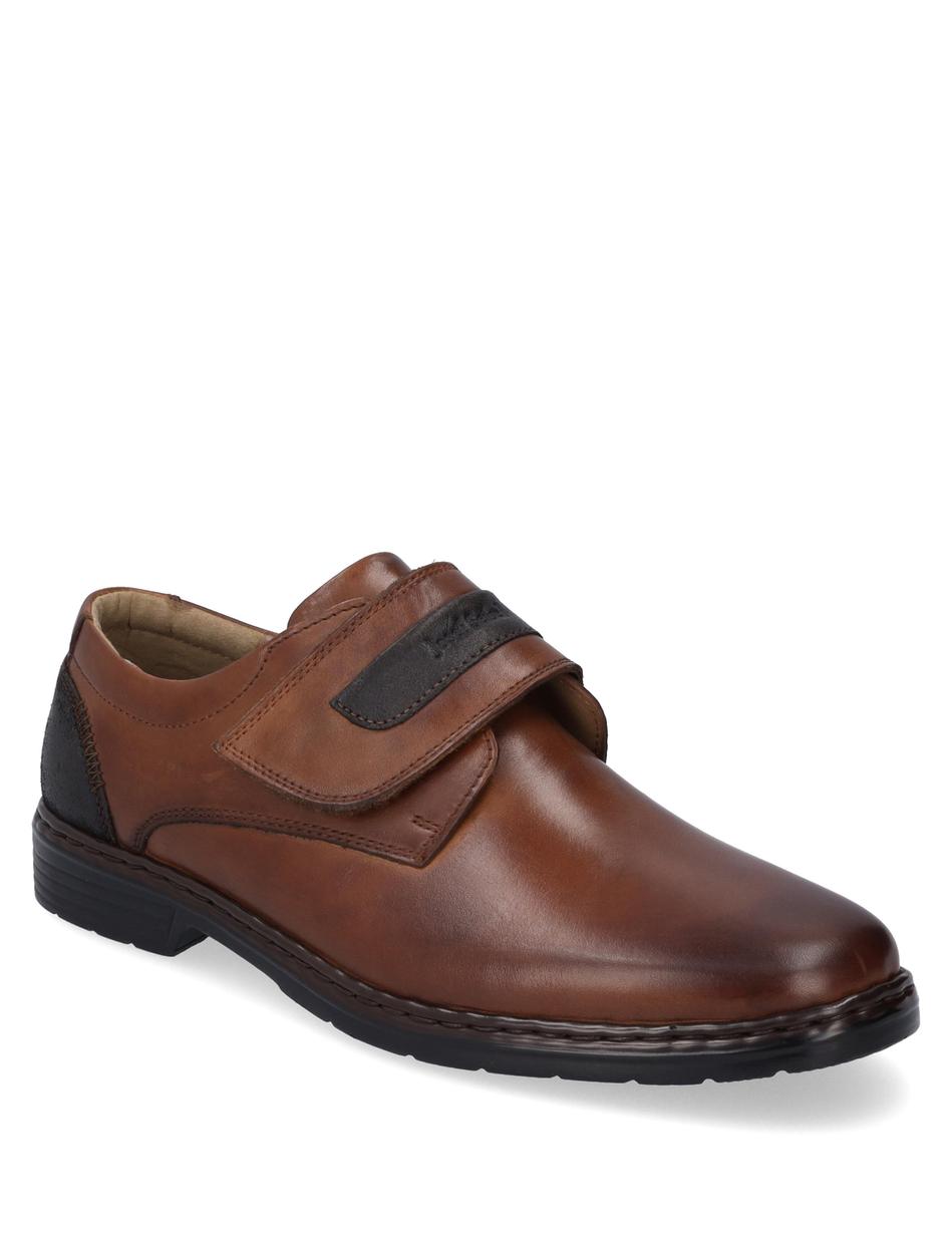 Slipper Alastair 02, cognac-kombi