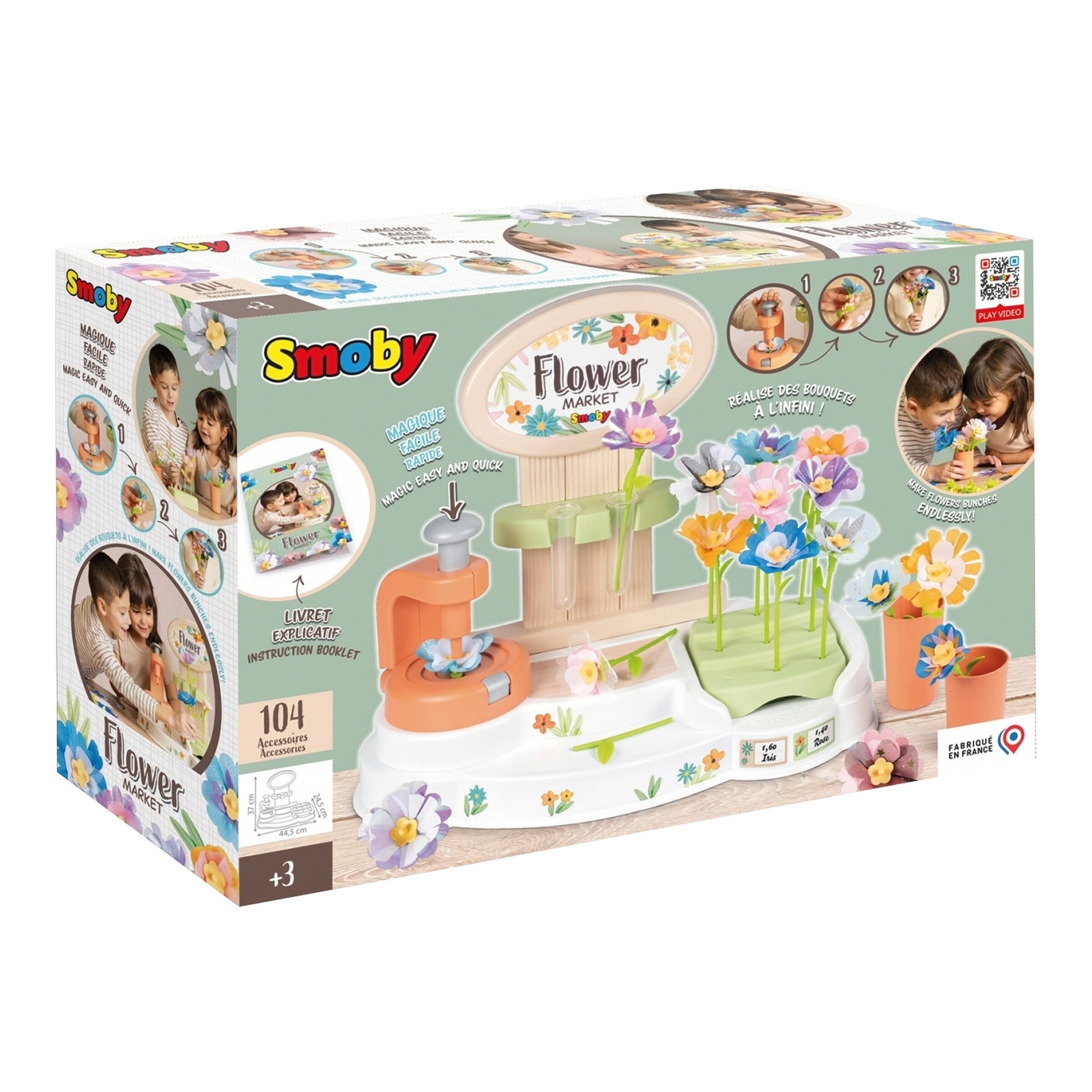 Smoby Kreativset Flower Market