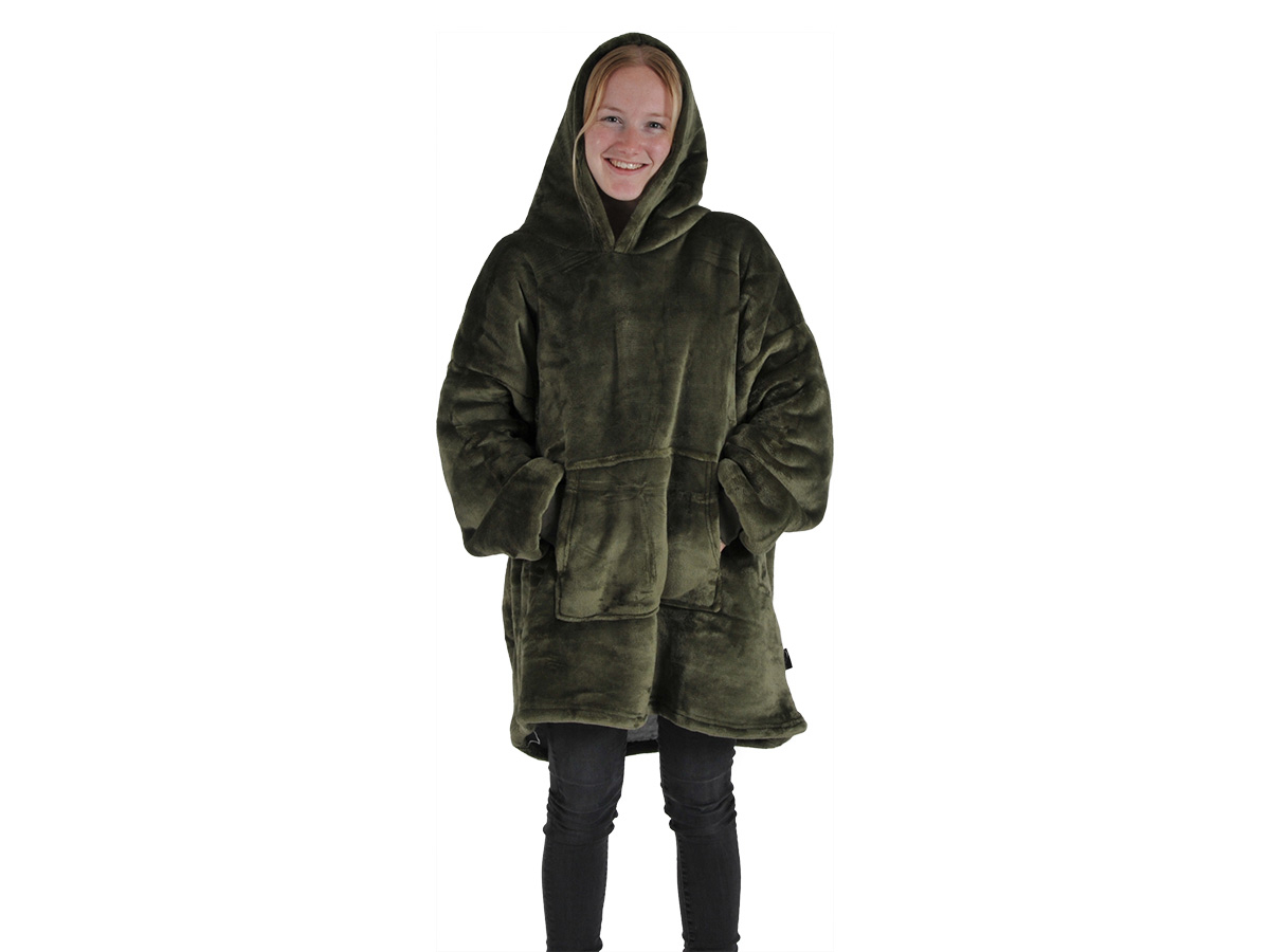 Unique Living oversized hoodie - Deep Green
