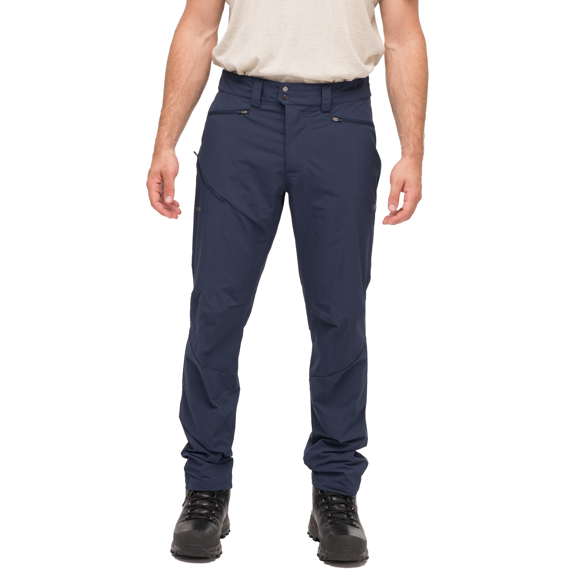 Rabot Light Softshell Pants Herre Navy Blue