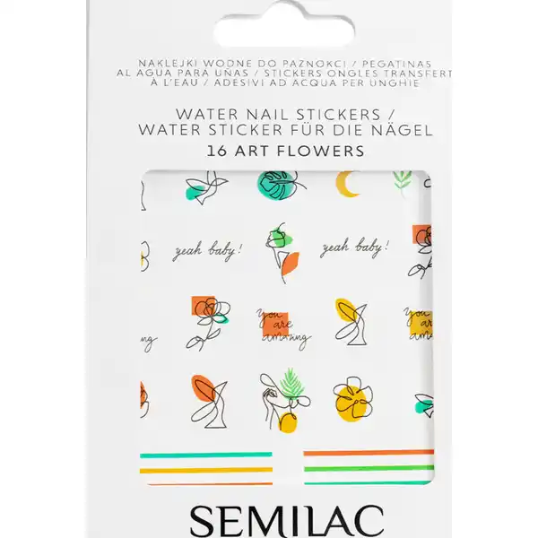 Nagelsticker Art Flowers