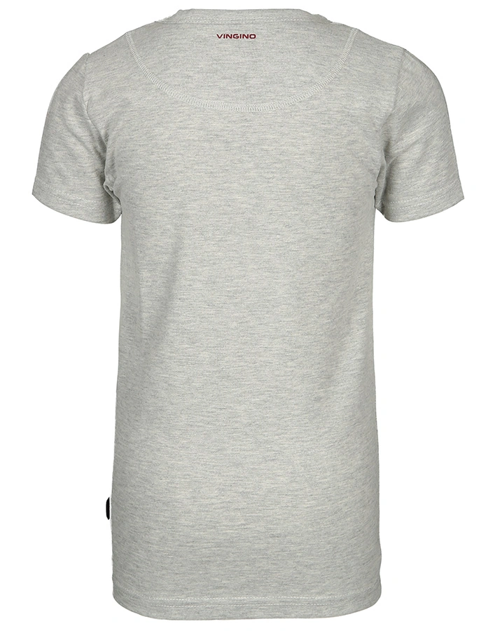 Unterhemd SHORT SLEEVE BOYS in grau melange