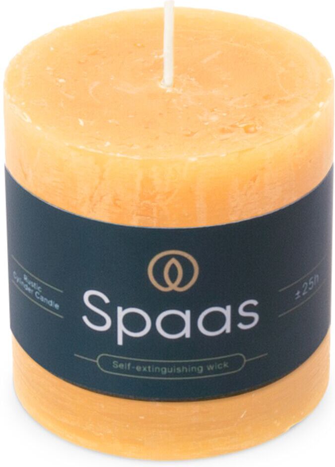 Spaas stompkaars Essential collection beige 25 uur D 7 H 7 cm