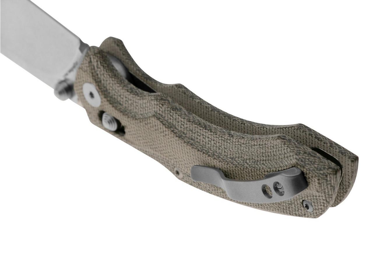 Viper Oniro V6012CG Green Canvas Micarta zakmes, Denis Simonutti design