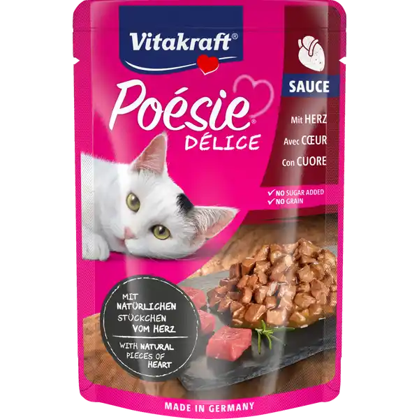 Poésie Délice mit Herz in Sauce