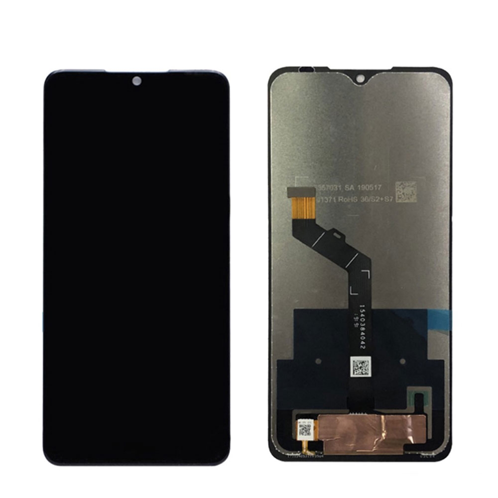 (OEM) Nokia 7.2 Ersatzdisplay LCD Digitizer Front - Schwarz