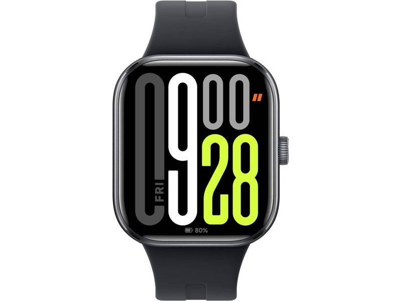 Xiaomi Redmi Watch 5 Schwarz Smartwatch mit ultragrossem 2.07-Zoll-AMOLED-Display