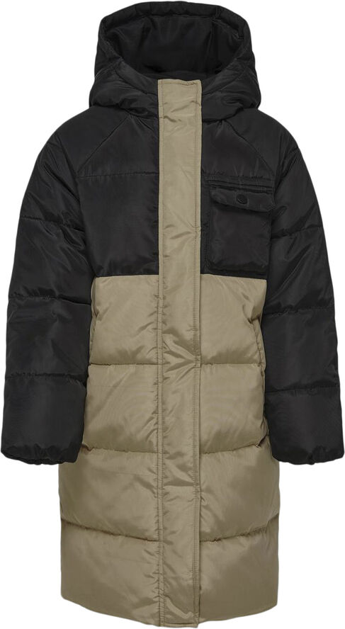 ONLY KOGNEWBECCA LONG PUFFER CS OTW Blå