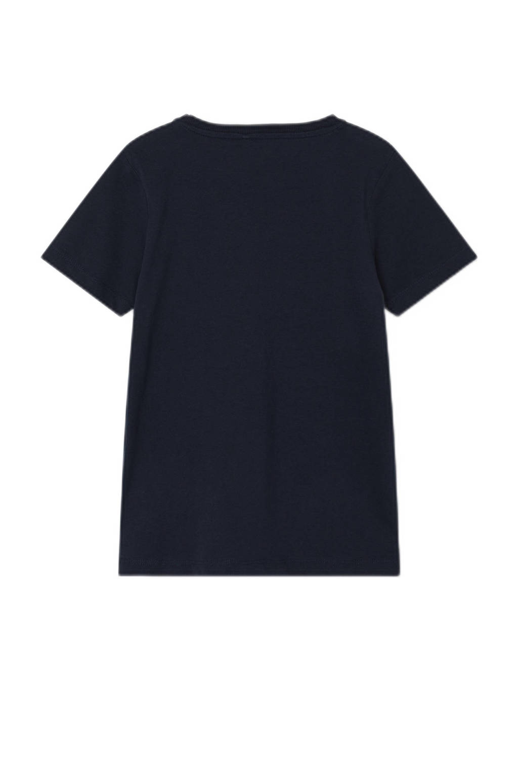 NAME IT T-shirt NMMBERTE met printopdruk donkerblauw/groen/wit