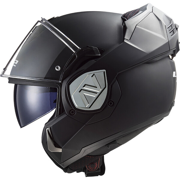 LS2 - Casque FF906 Advant Solid / intercom intégré Noir Mat