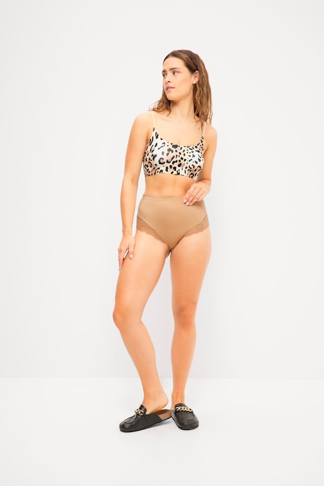 Miederhose, transparente Spitze, Stretchkomfort