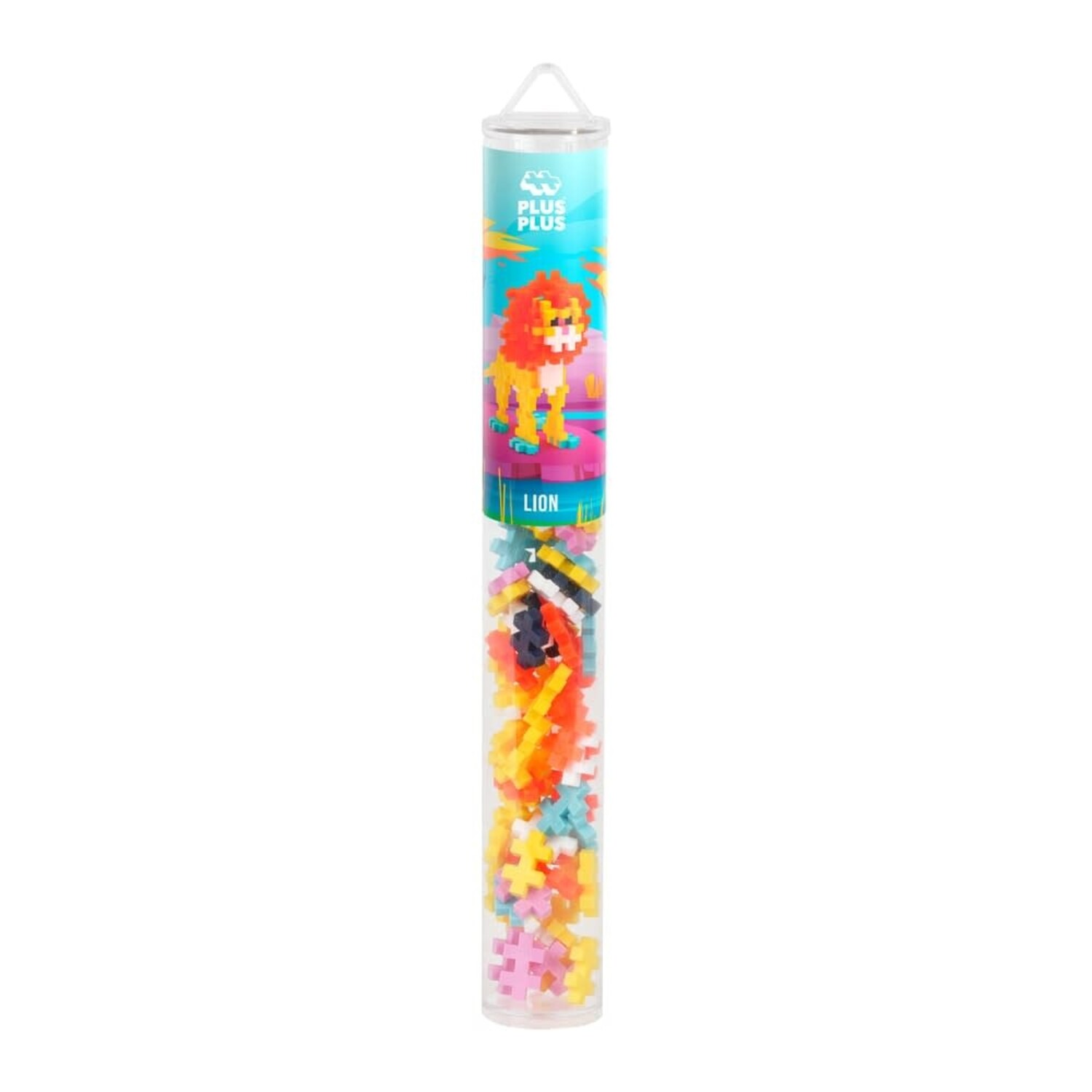 Plus - Plus | Tube leeuw 100 stuks