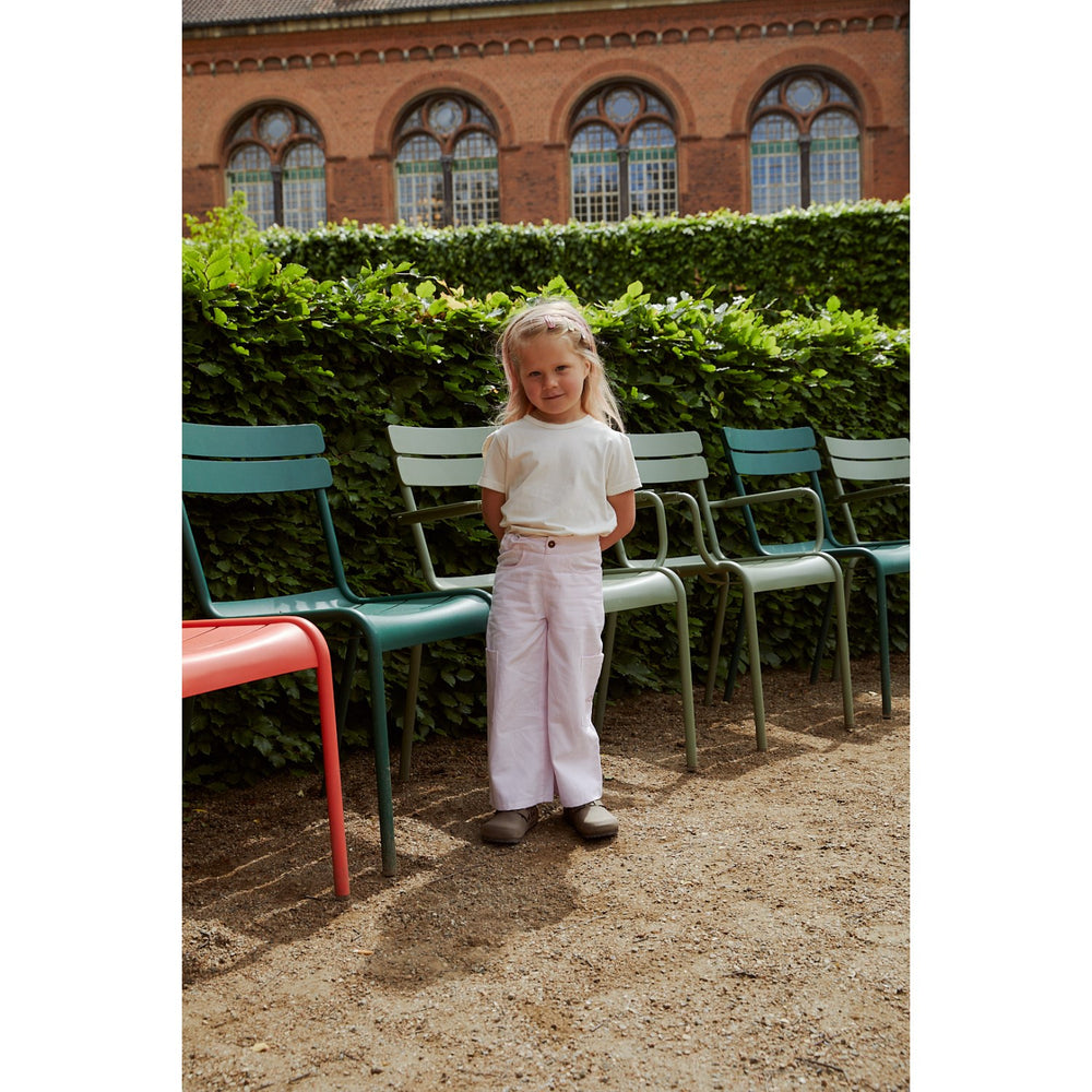 Køb COPENHAGEN COLORS Ballerina Stripe Striped Wide Bukser m. Lommer