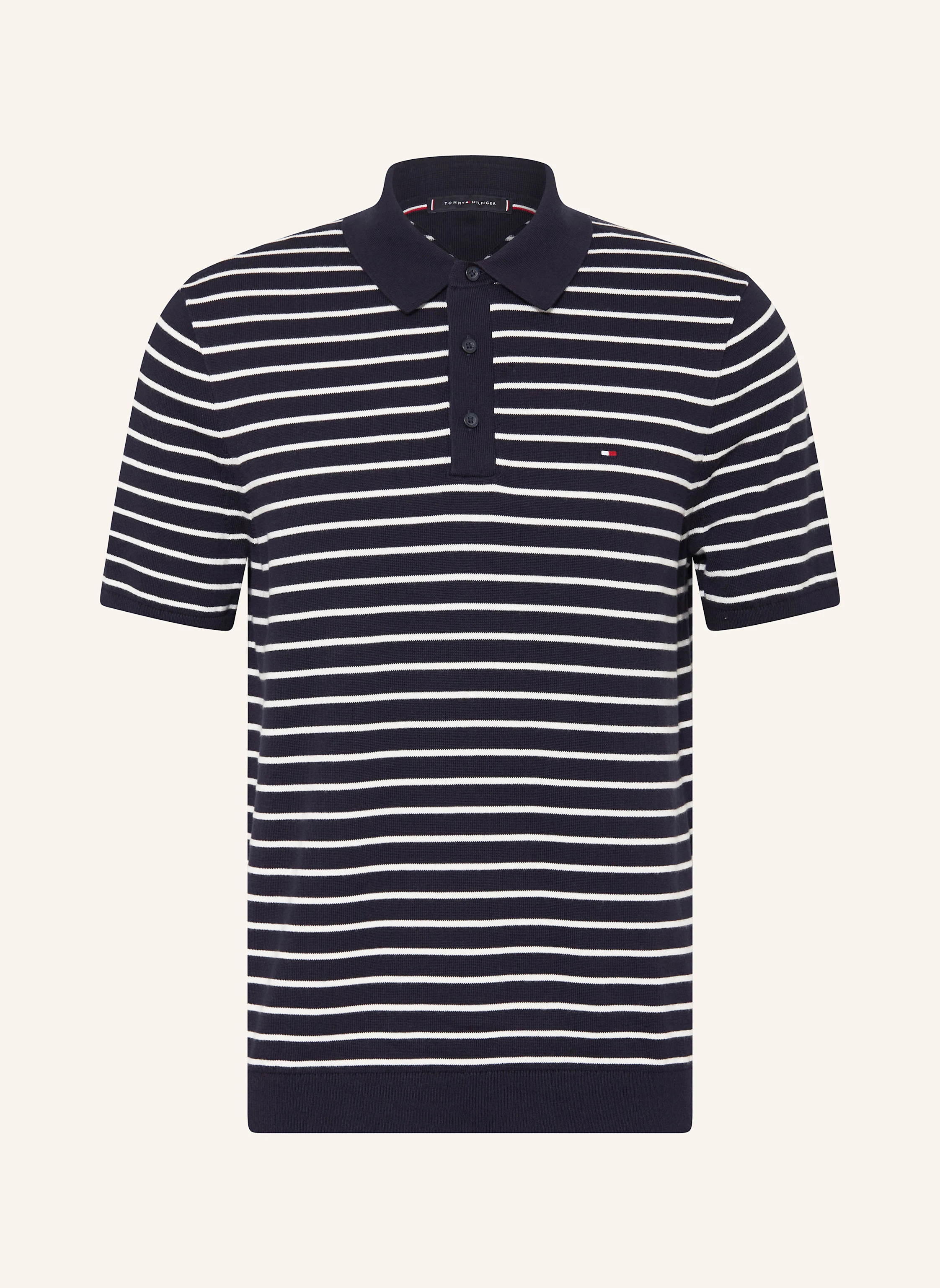 TOMMY HILFIGER Strick-Poloshirt