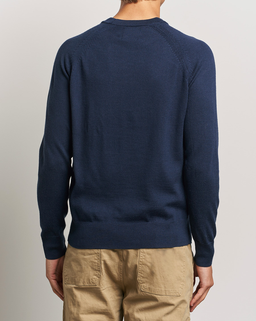 Dockers Washable Merino Crewneck Navy Blazer