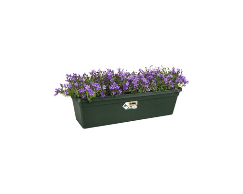 Elho Green Basics balkonbak, L 40 cm, kunststof, groen