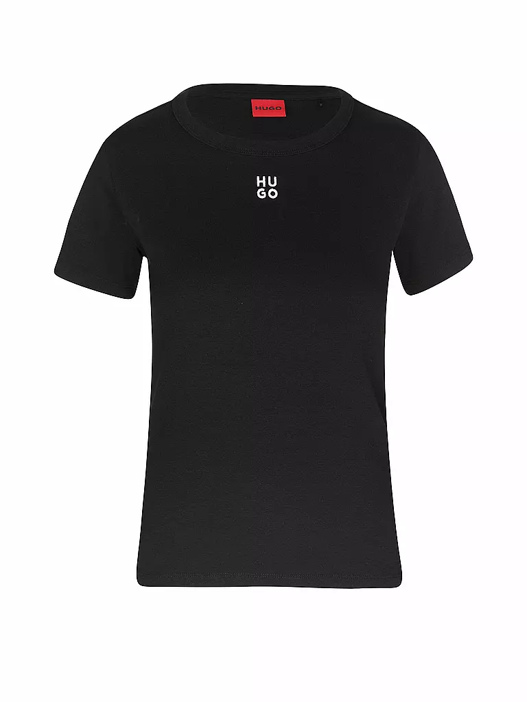HUGO T-Shirt DELORIS schwarz