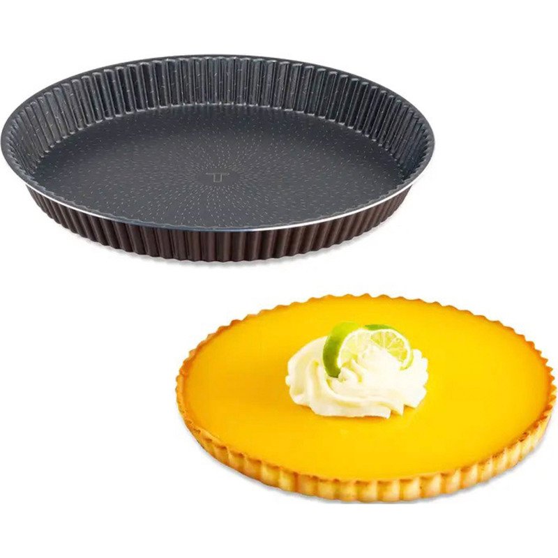 Moule à tarte cannelé Perfect Bake Tefal - rond Ø 33 cm