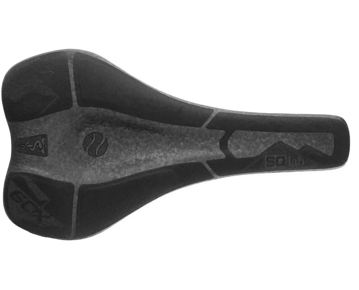 SQlab 6OX Infinergy Ergowave Active 2.1 Fietszadel Zwart