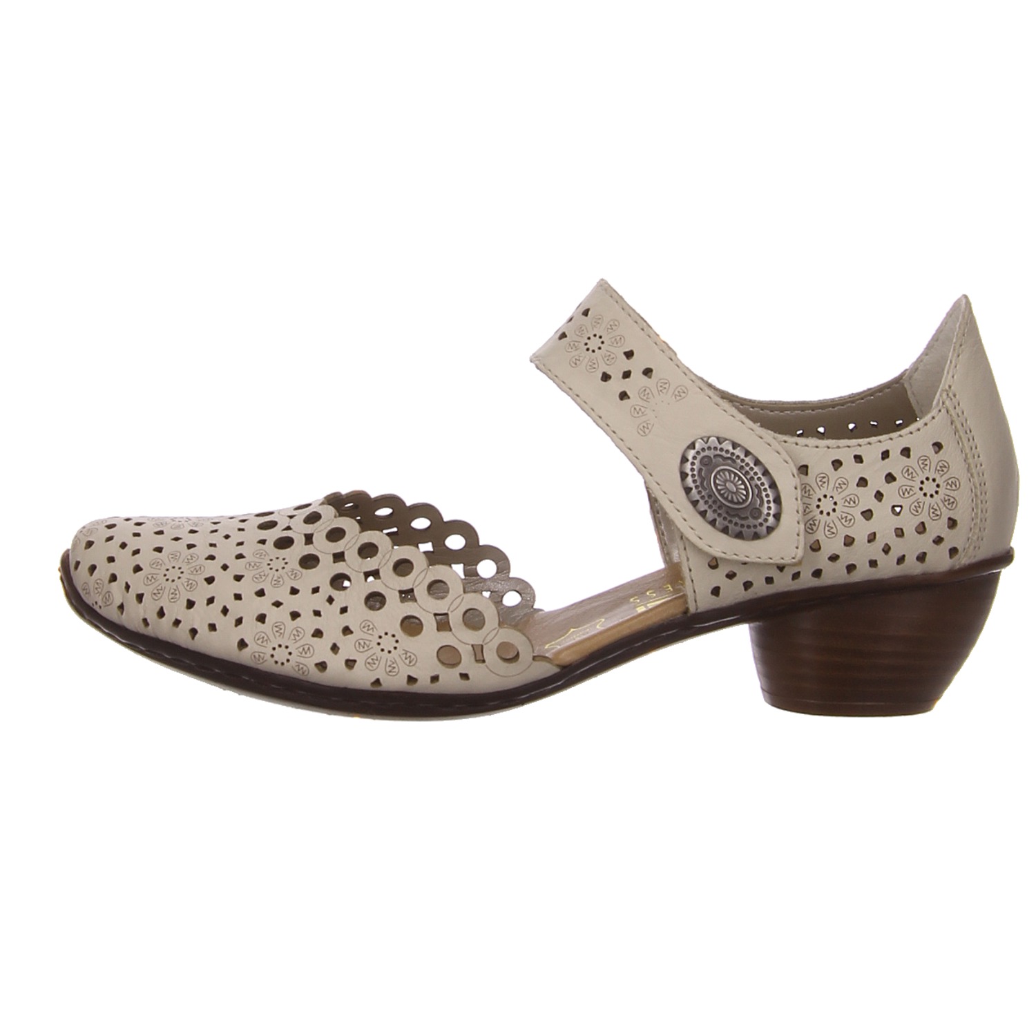 Rieker Spangenschuh beige beige