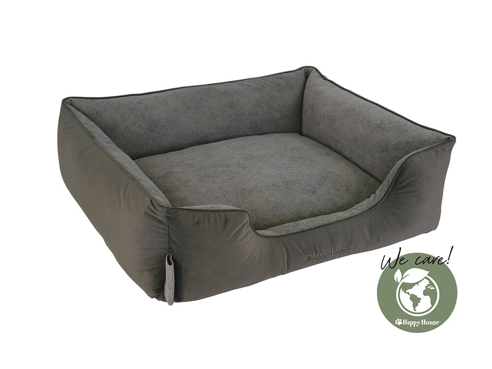 Happy-House Soft Melange Orthopedisch - Hondenmand - Grijs - 20x45x55 cm - Klein