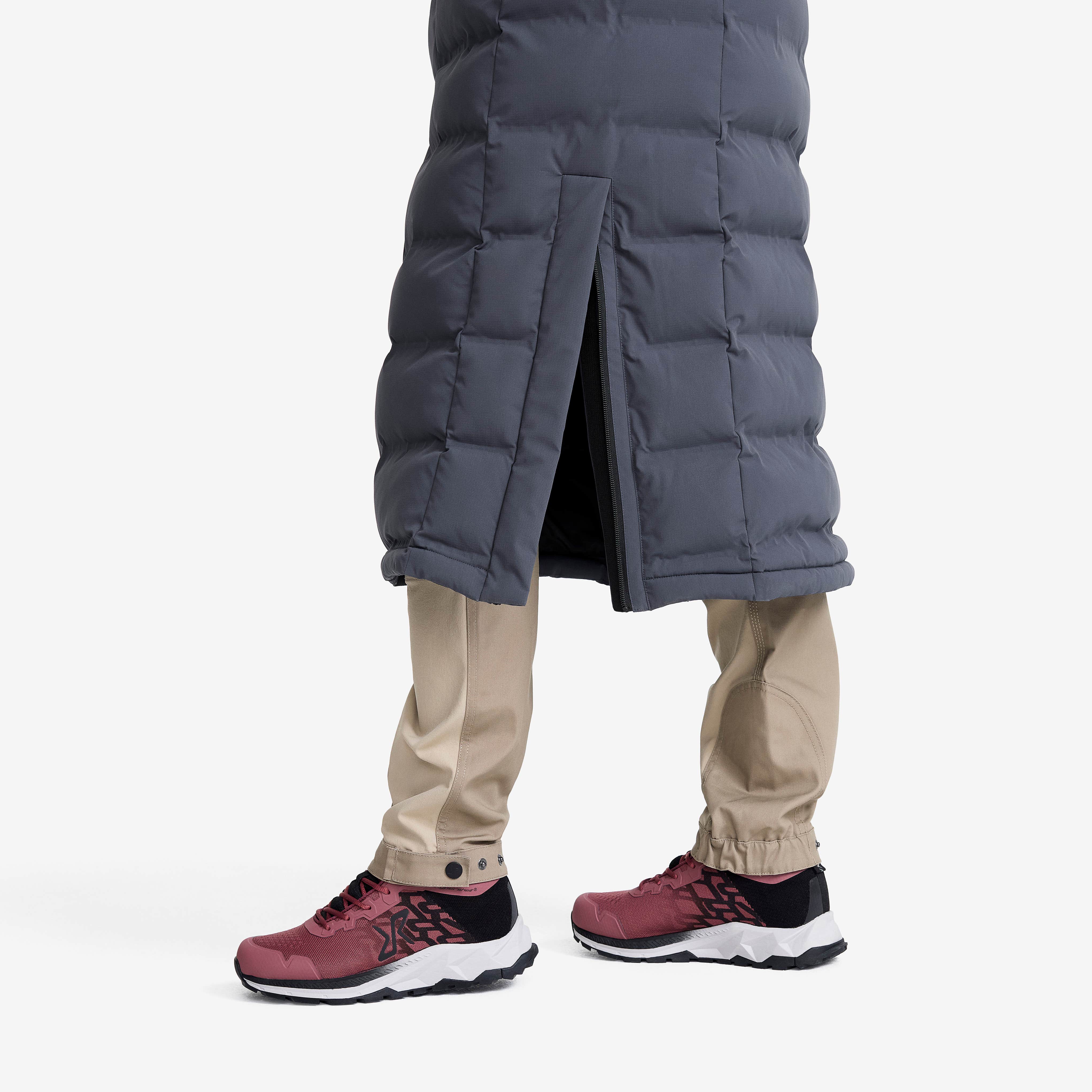 Scenic Insulated Long Parka Dame India Ink