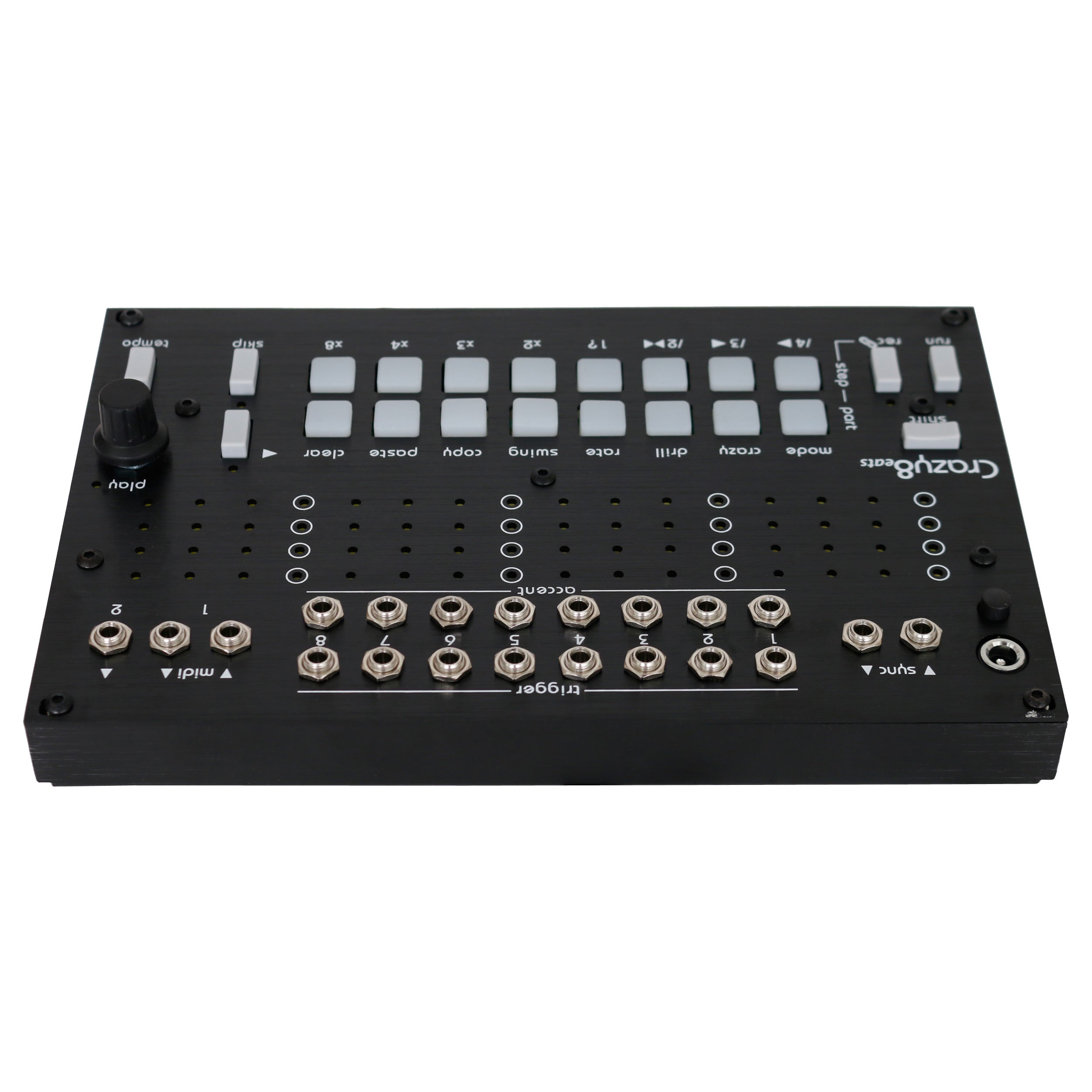 Twisted Electrons Crazy 8 Beats sequencer