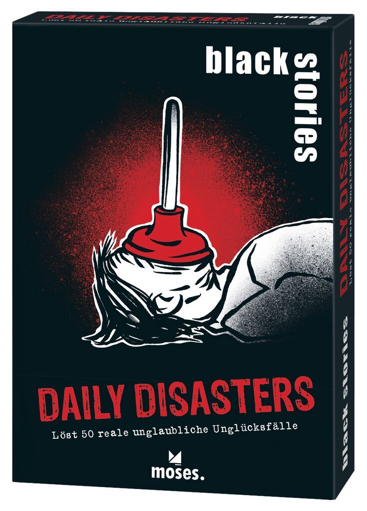 Rätselkarten BLACK STORIES - DAILY DISASTERS