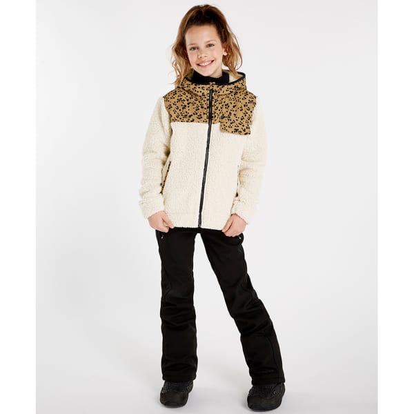 Veste polaire PROTEST PRTEMILY JR FULL ZIP HOODY KITOFFWHITE