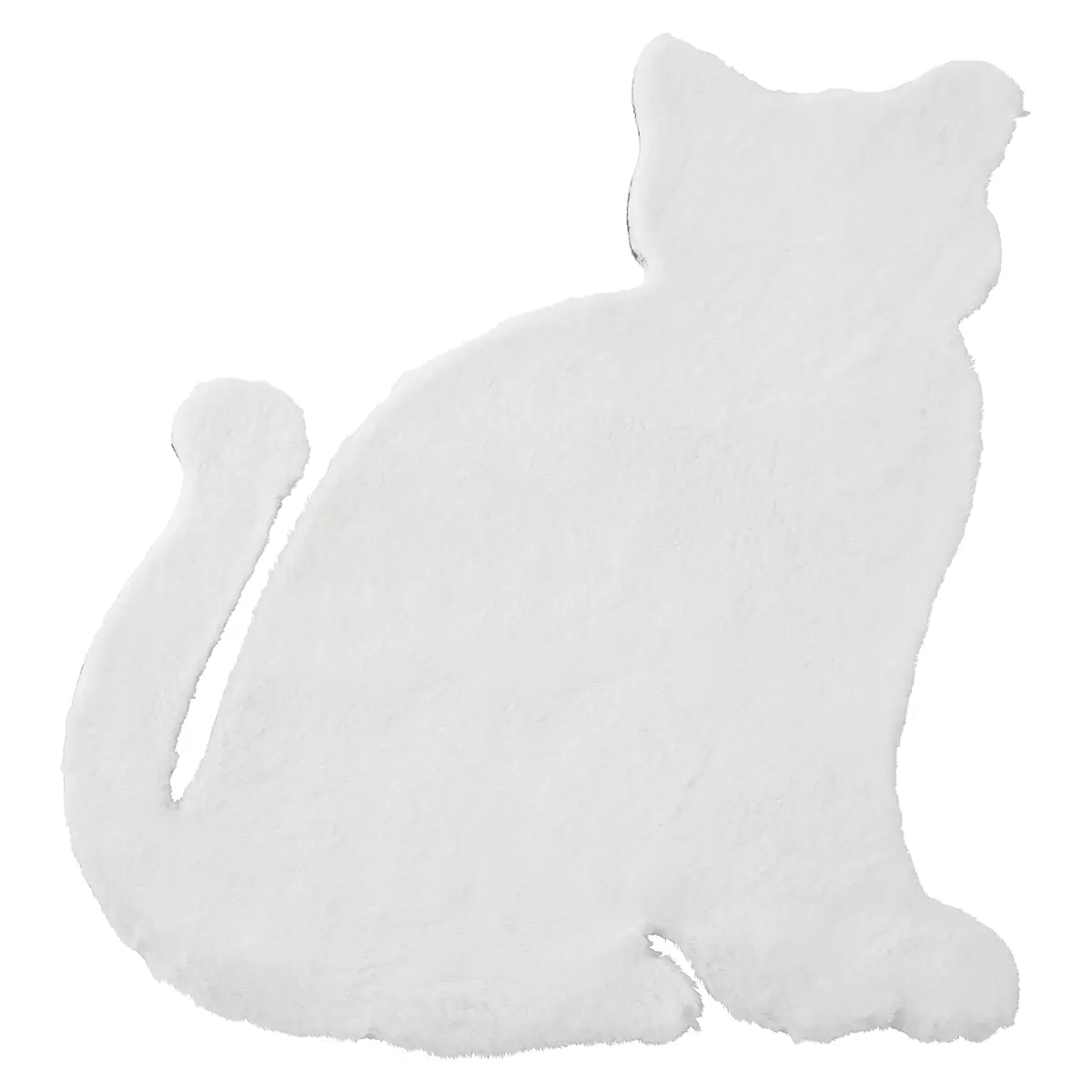 Kinderteppich Buggy Shape weiss