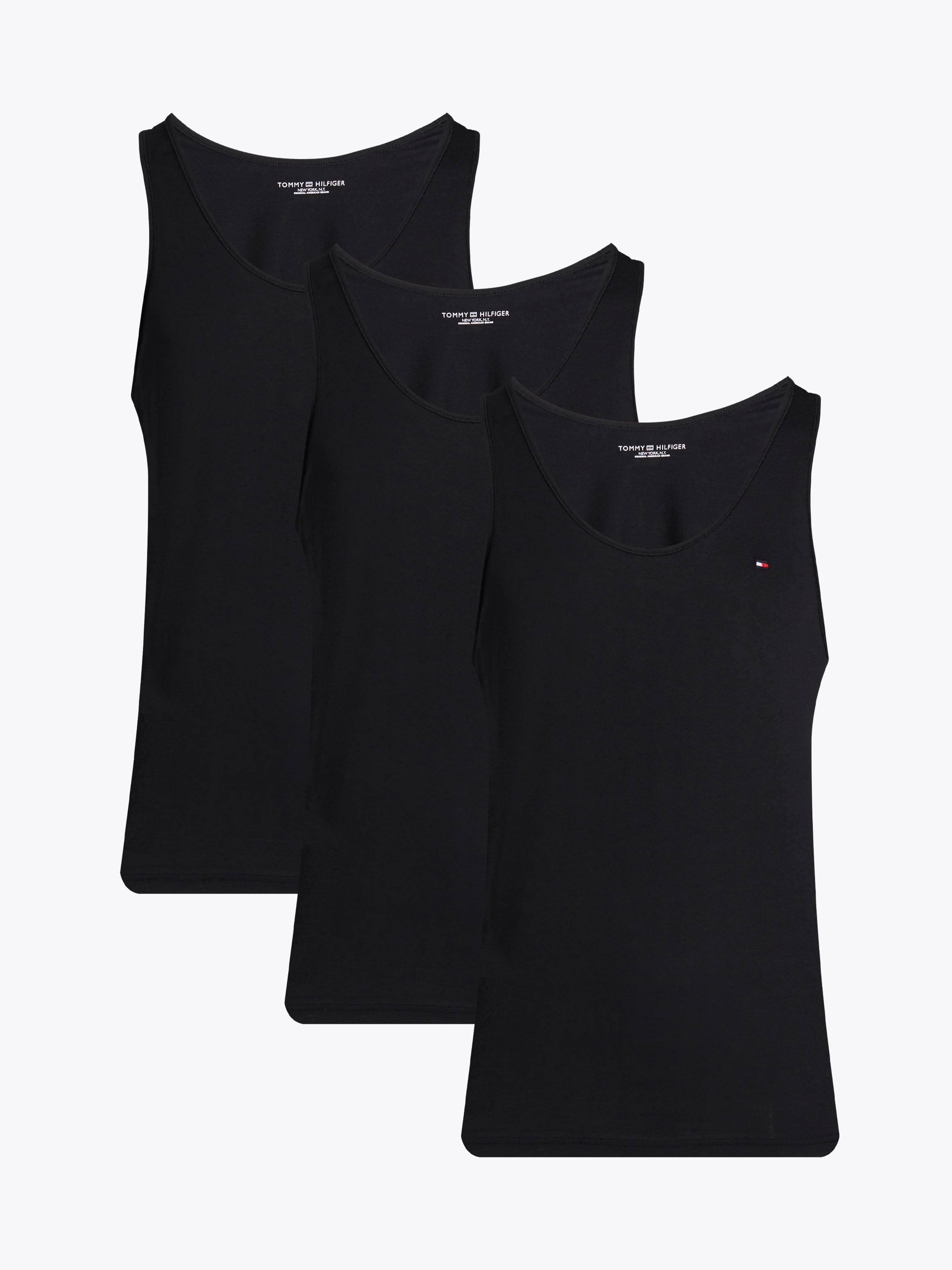 Tommy Hilfiger Underwear Tanktop »3P TANK TOP« Packung, 3er, 3 Stk. tlg. mit Logo-Stickerei