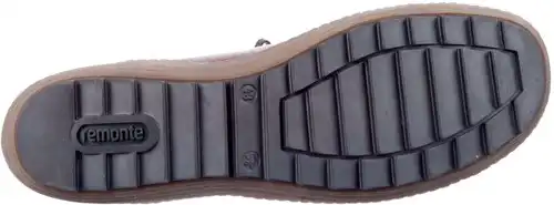 Remonte bruin combi R1458-22 - maat 45 veterboot bruin combi - maat 45 Calandschoen