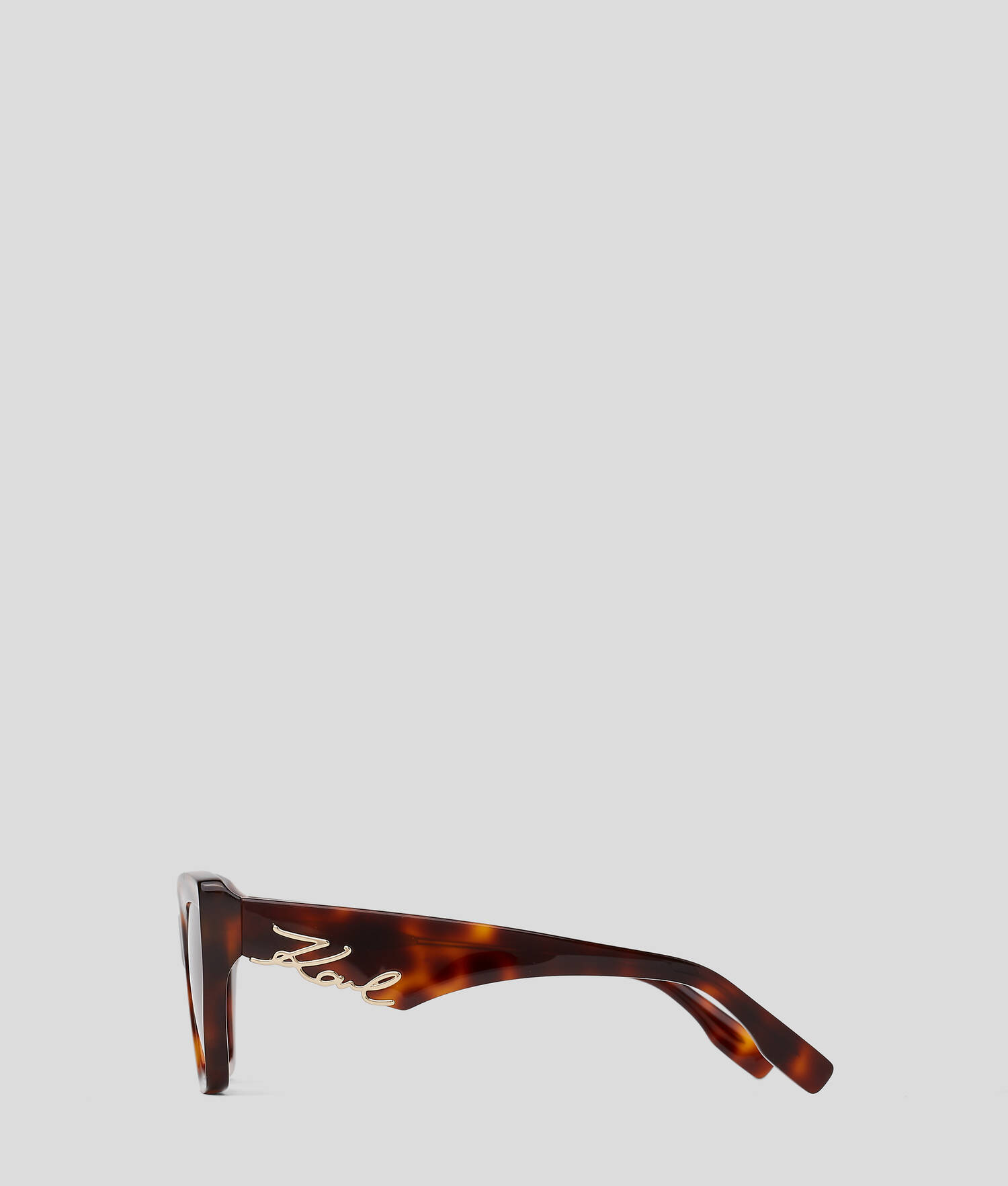 LUNETTES DE SOLEIL AVEC LOGO DÉCOUPÉ KARL SIGNATURE - Tortue