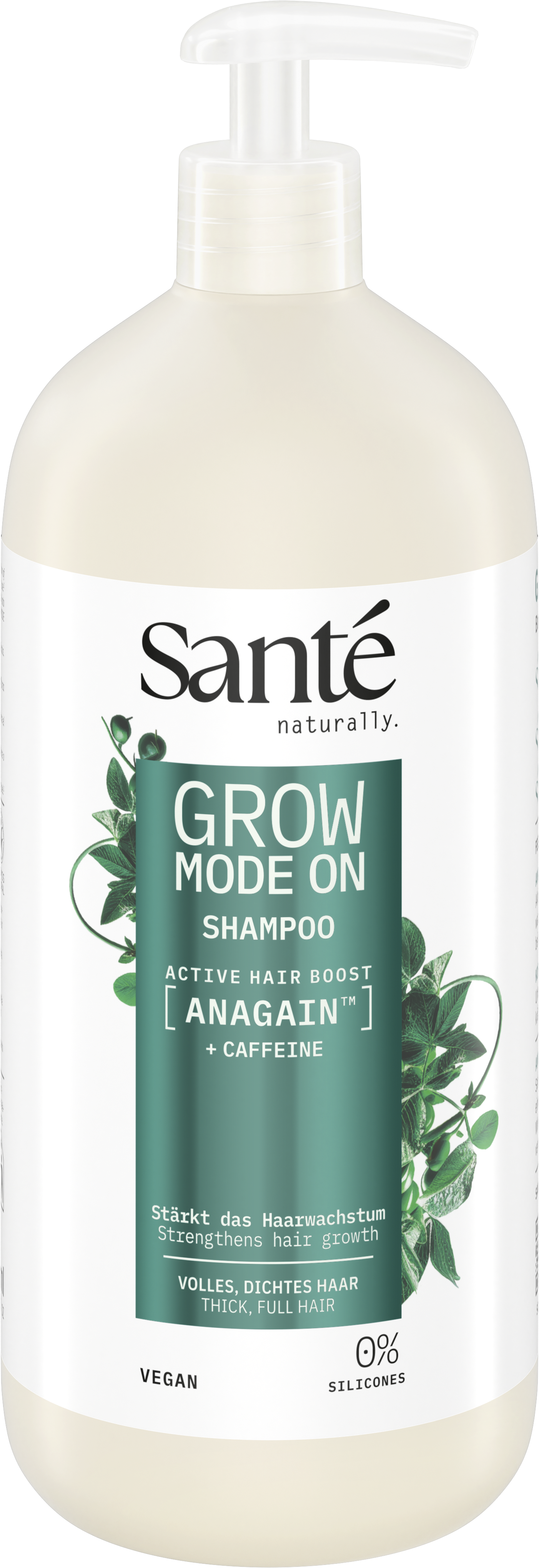 Santé naturally.  Grow Mode On Shampoo, 950 ml
