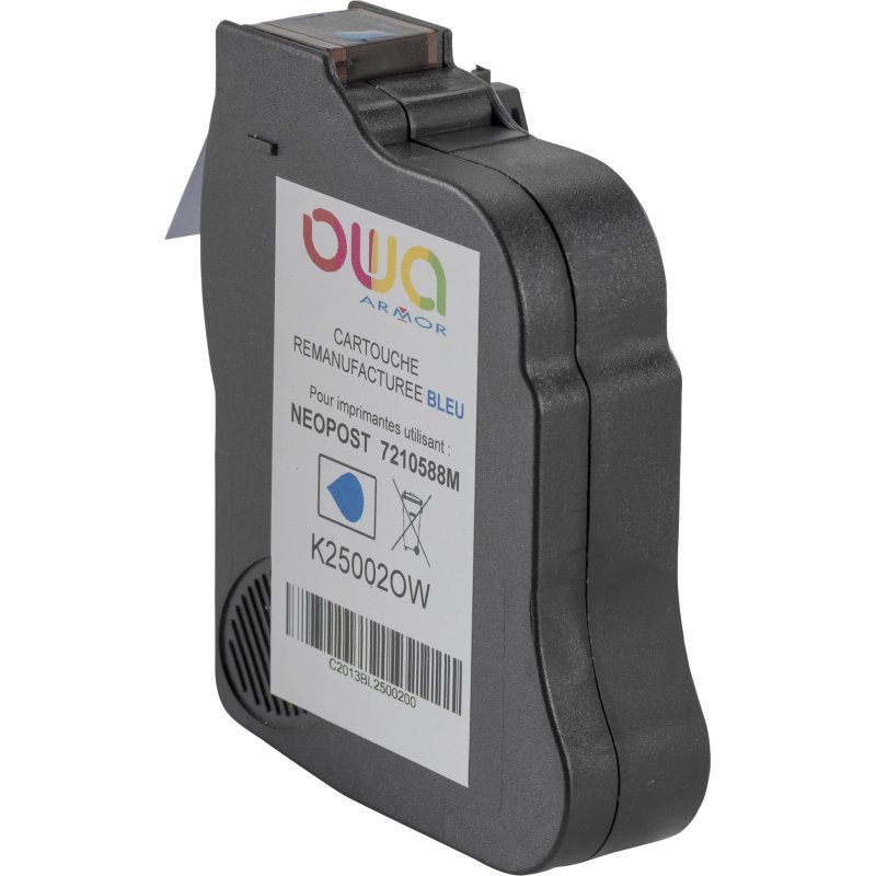 OWA - Cartouche bleue équivalente 7210588M pour machine à affranchir Neopost-Satas IS280 et EVO280 (Quadient)