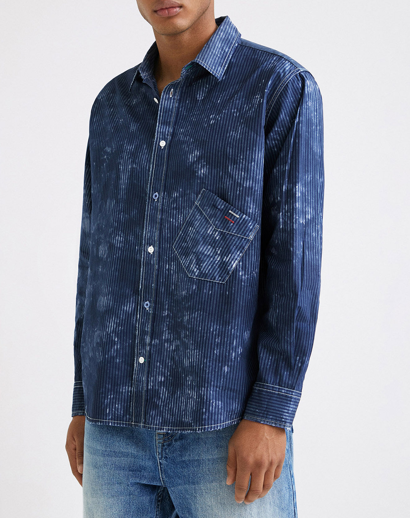 Desigual Chemise Leandro bleu marine