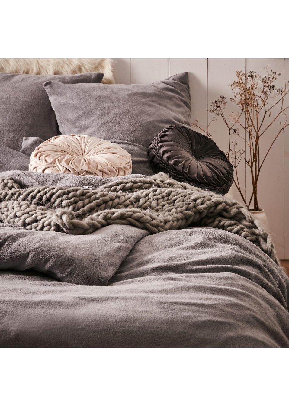 Parure de lit toucher cashmere