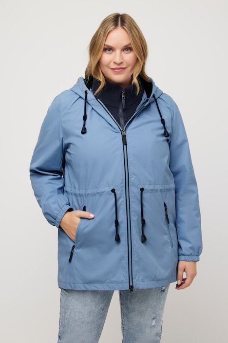 HYPRAR 2-in1-Jacke, mit Fleeceweste, wasserabweisend