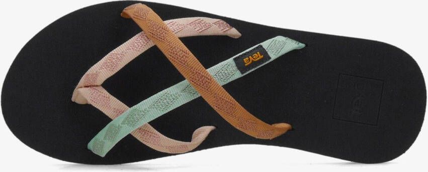 Teva W OLOWAHU MIXED B MAPLE SUGAR MULTI Dames Slippers MIXED B MAPLE SUGAR MULTI