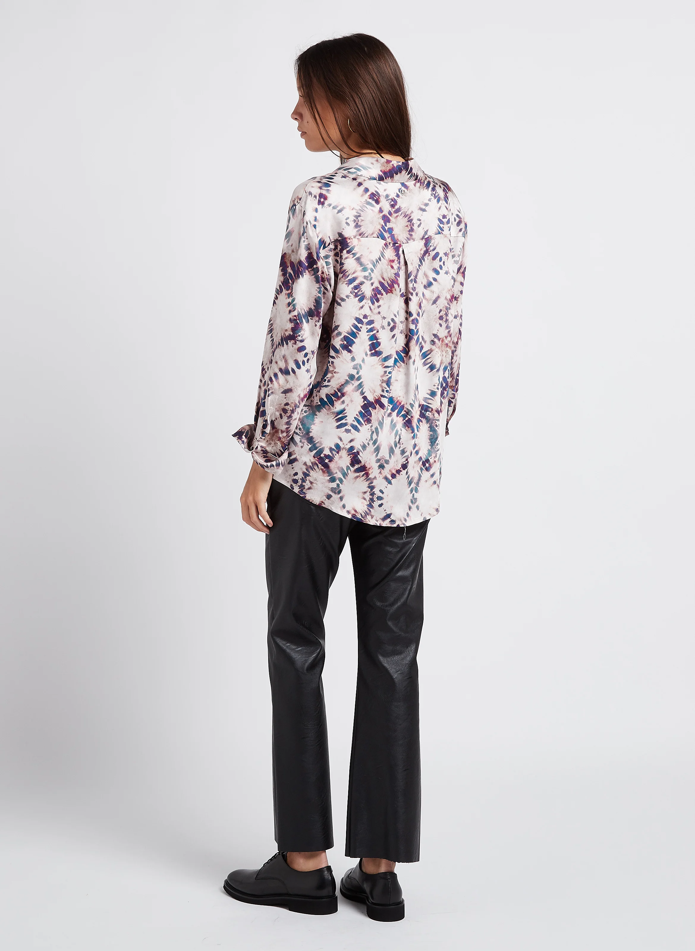 Pantalon flare taille normale | Noir