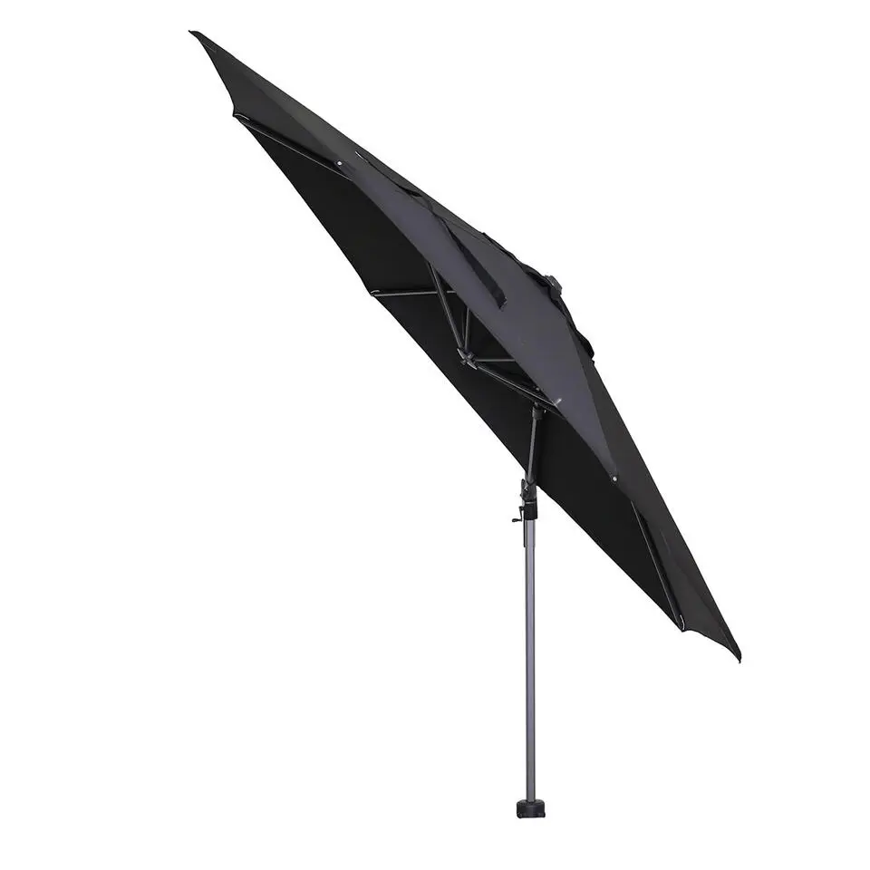 Garden Impressions Hawaii zweefparasol Ø350 c. black - zwart