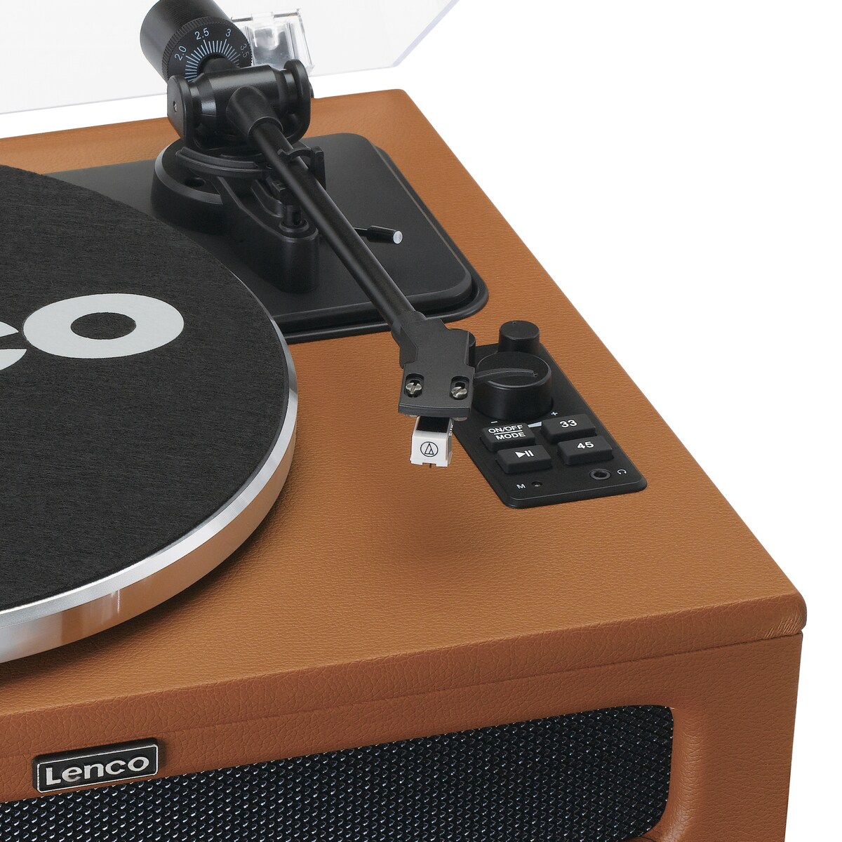 LENCO LS-430BN Plattenspieler mit 4 Lautsprechern, BT