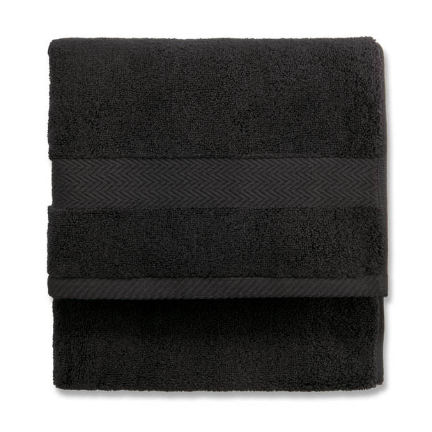 Blokker Handdoek 600 g/m² - 60x110 cm - Zwart