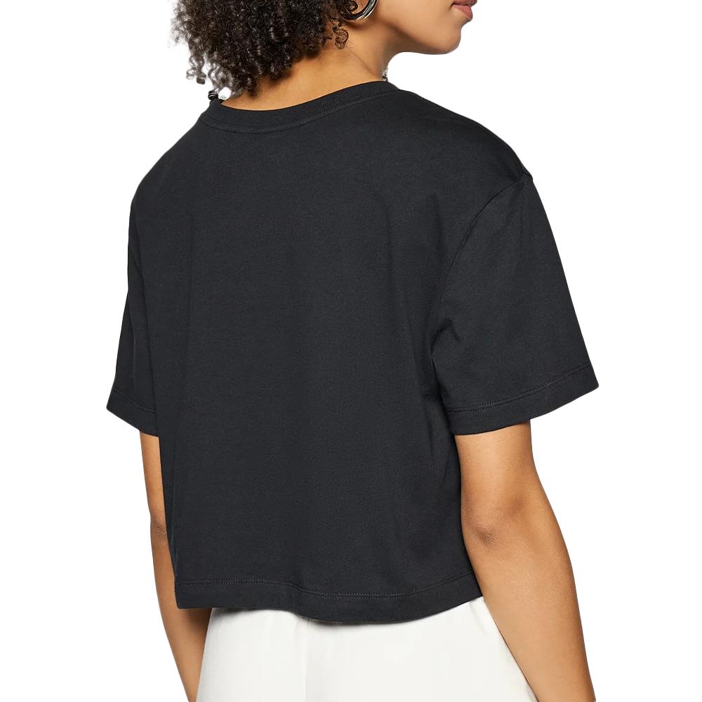 Nike T-shirt Noir Femme Nike Essntl Crp